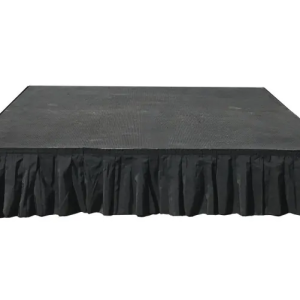 12' x 16' stage, skirt length 40'